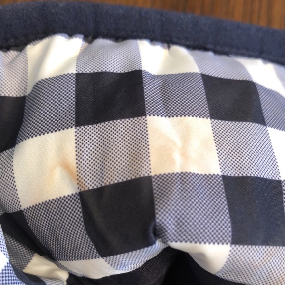 J Crew Meecantile Blue Checked Vest - Picture 6 of 7